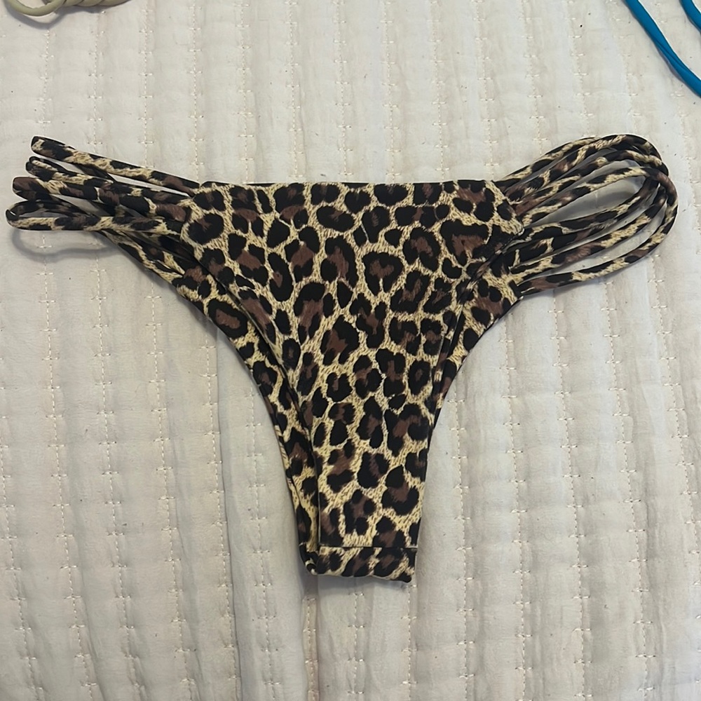 Jypsea local cheetah print bikini bottoms